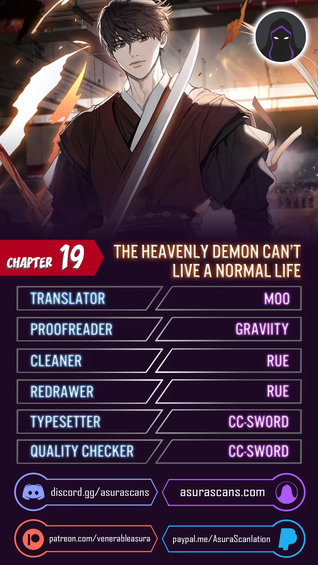 The Heavenly Demon Can't Live a Normal Life Chapter 19 Page 1