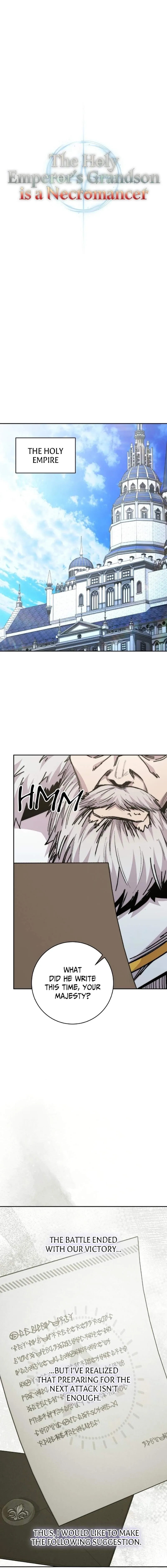 The Holy Emperor's Grandson Is a Necromancer Chapter 106 Page 8