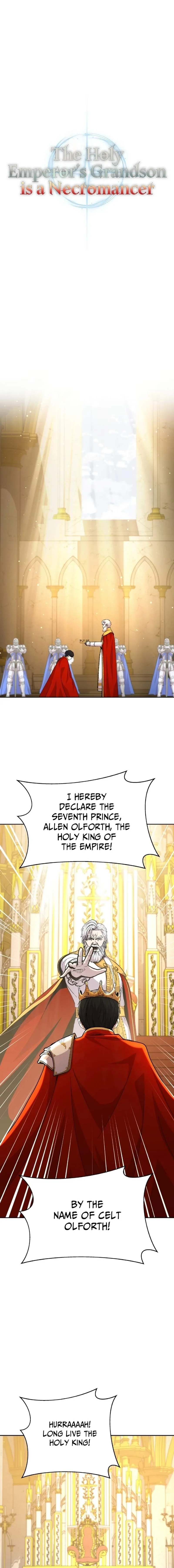 The Holy Emperor's Grandson Is a Necromancer Chapter 109 Page 12