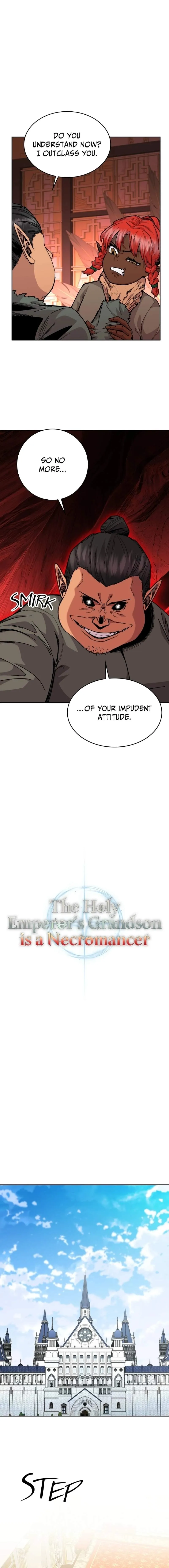 The Holy Emperor's Grandson Is a Necromancer Chapter 111 Page 8
