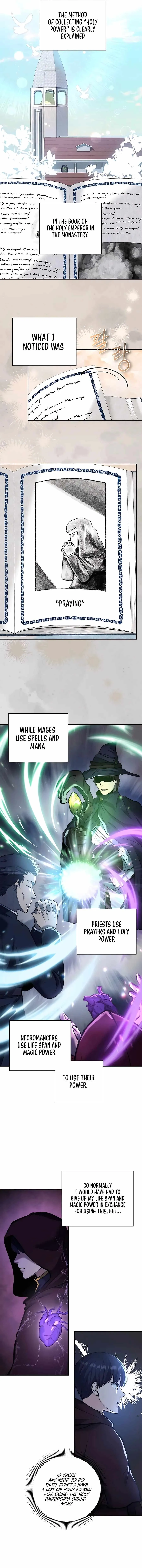 The Holy Emperor's Grandson Is a Necromancer Chapter 14 Page 12