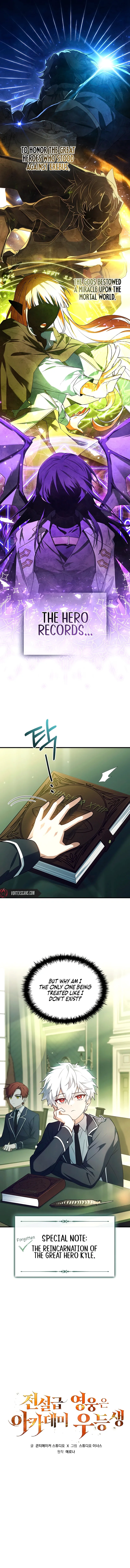 The Legendary Hero is an Academy Honors Student Chapter 1 Page 8