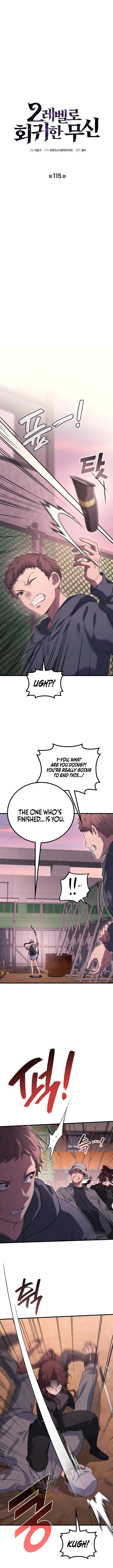 The Martial God Who Regressed Back to Level 2 Chapter 115 Page 8