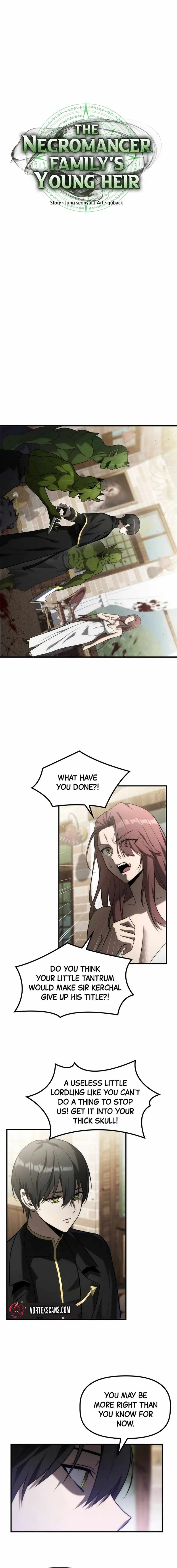 The Necromancer Family's Young Heir Chapter 12 Page 11