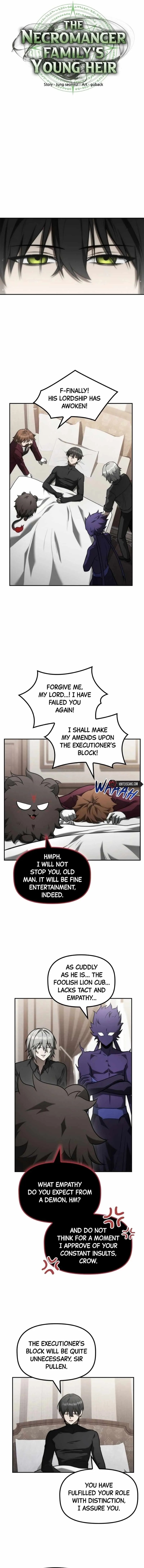 The Necromancer Family's Young Heir Chapter 20 Page 8