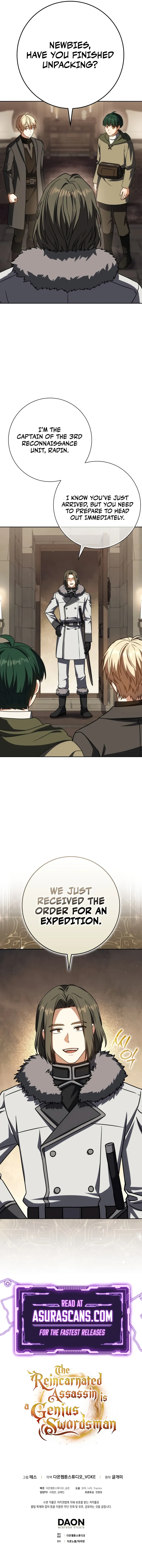 The Reincarnated Assassin is a Genius Swordsman Chapter 61 Page 13