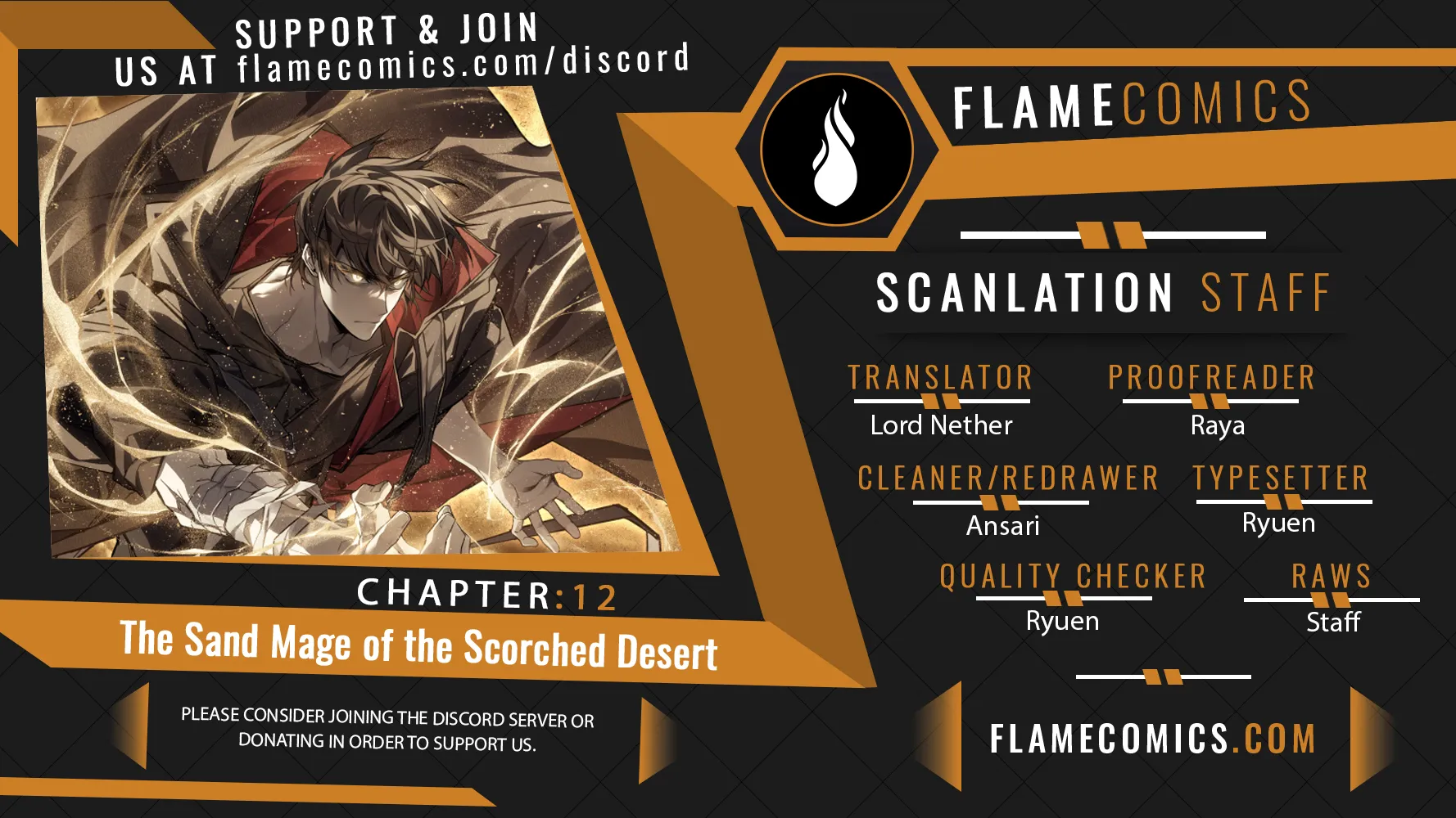 The Scorched Desert’s Sand Mage Chapter 12 Page 1