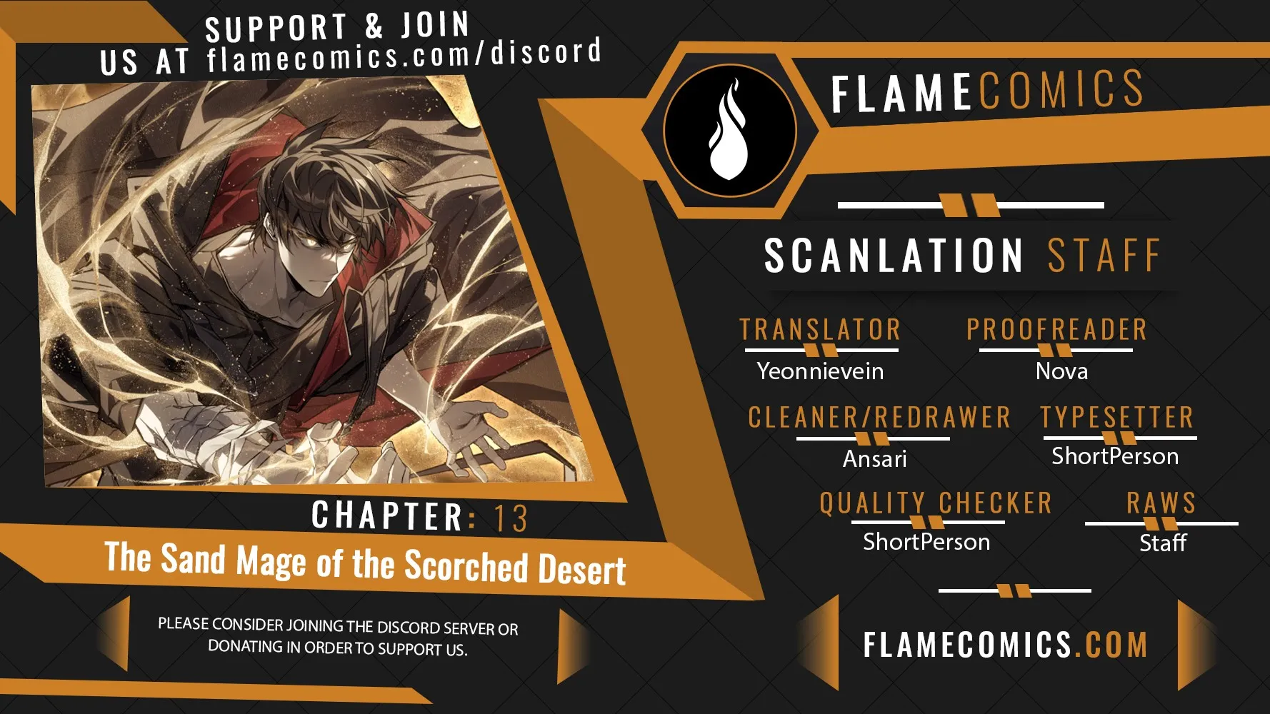 The Scorched Desert’s Sand Mage Chapter 13 Page 1