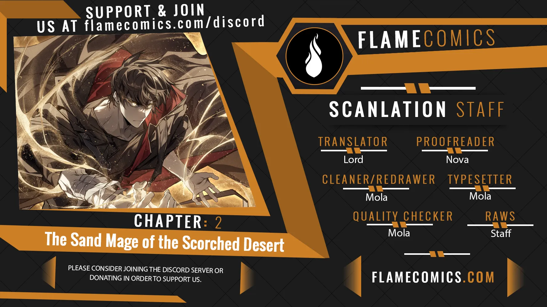 The Scorched Desert’s Sand Mage Chapter 2 Page 1