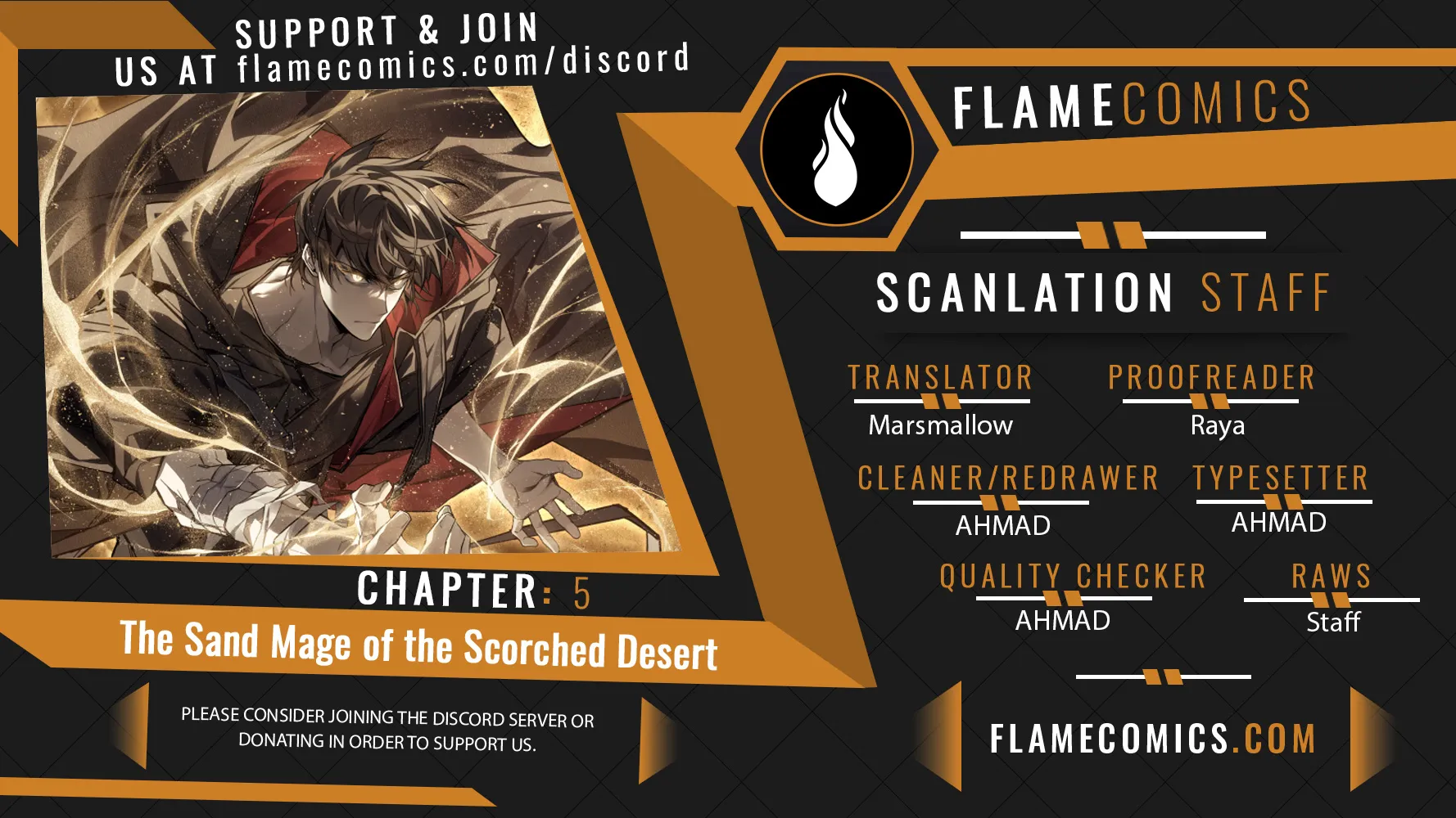 The Scorched Desert’s Sand Mage Chapter 5 Page 1