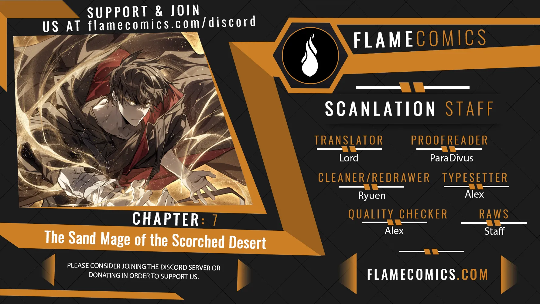 The Scorched Desert’s Sand Mage Chapter 7 Page 1