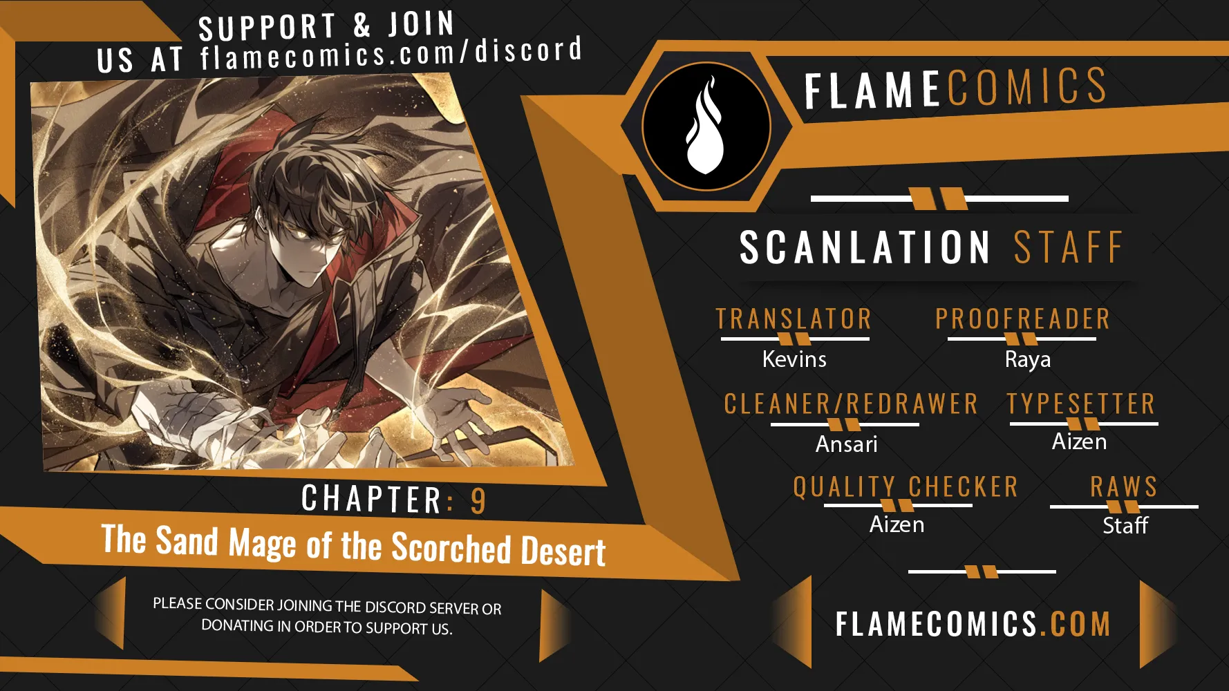 The Scorched Desert’s Sand Mage Chapter 9 Page 1