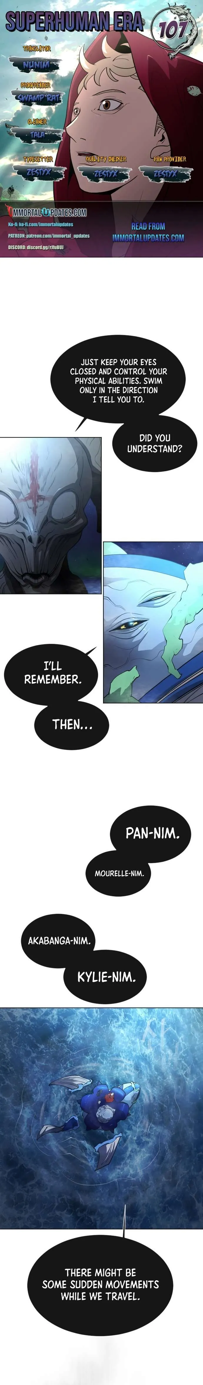 The Superhuman Era Chapter 107 Page 1