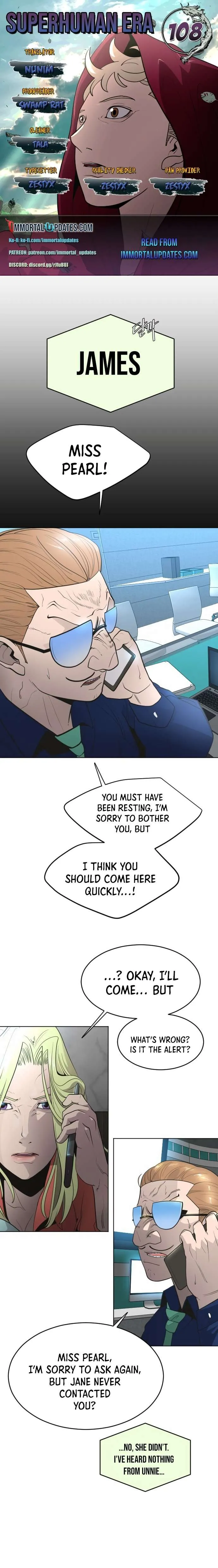 The Superhuman Era Chapter 108 Page 1