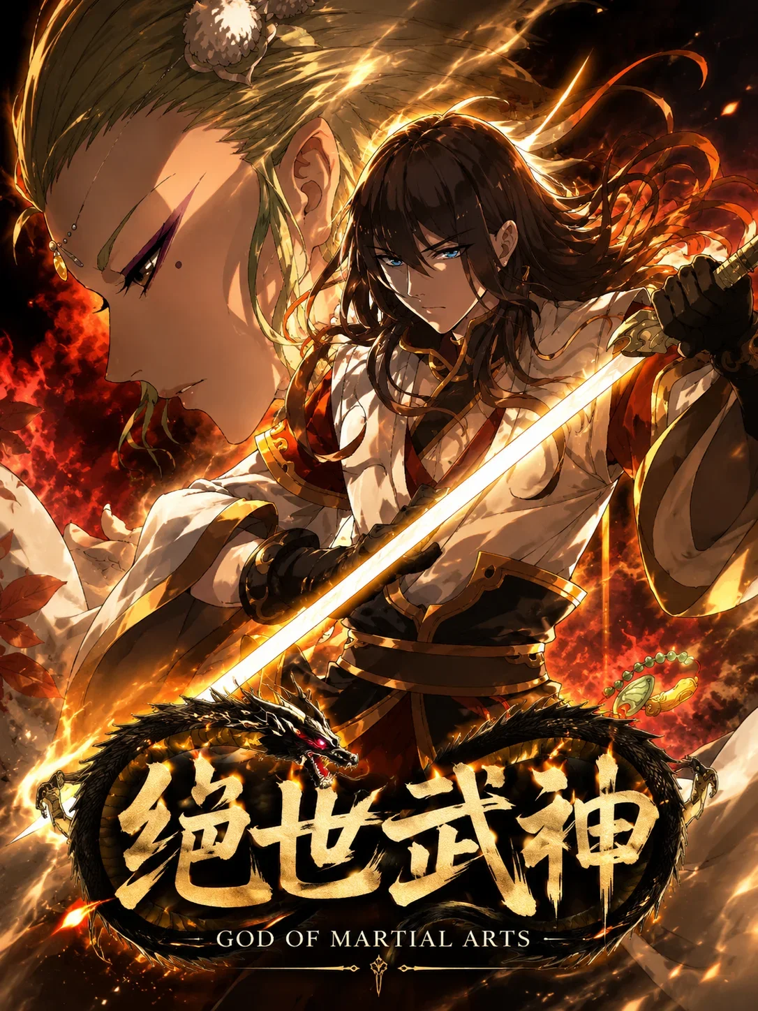 God of Martial Arts Manga Cover