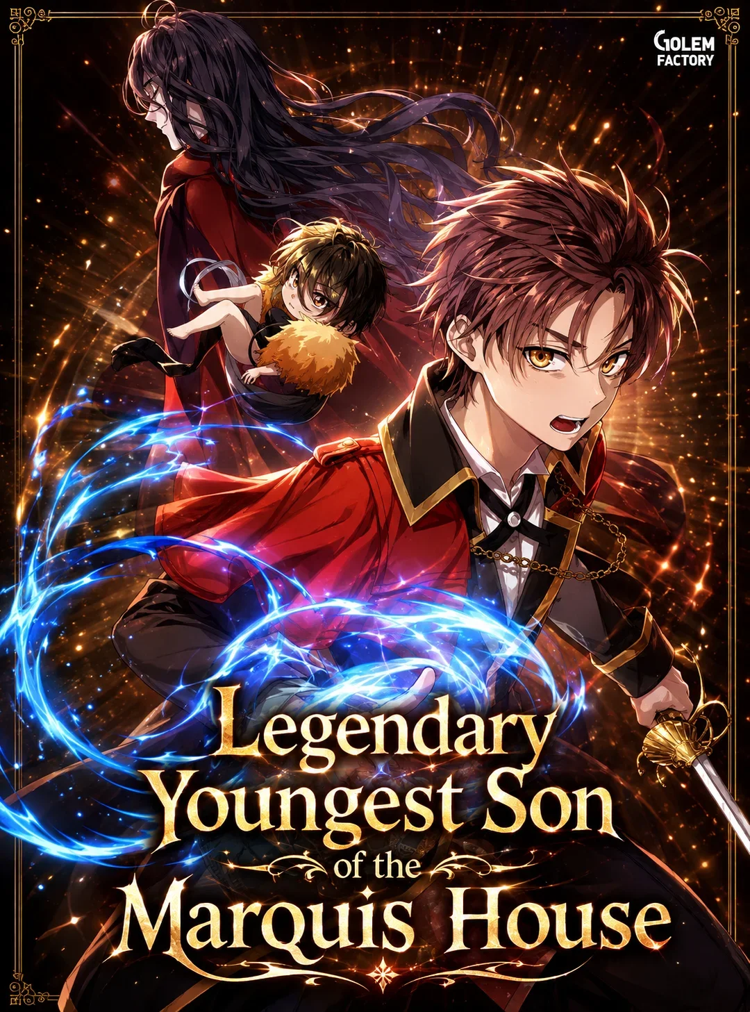 Legendary Youngest Son of the Marquis House Manga Cover