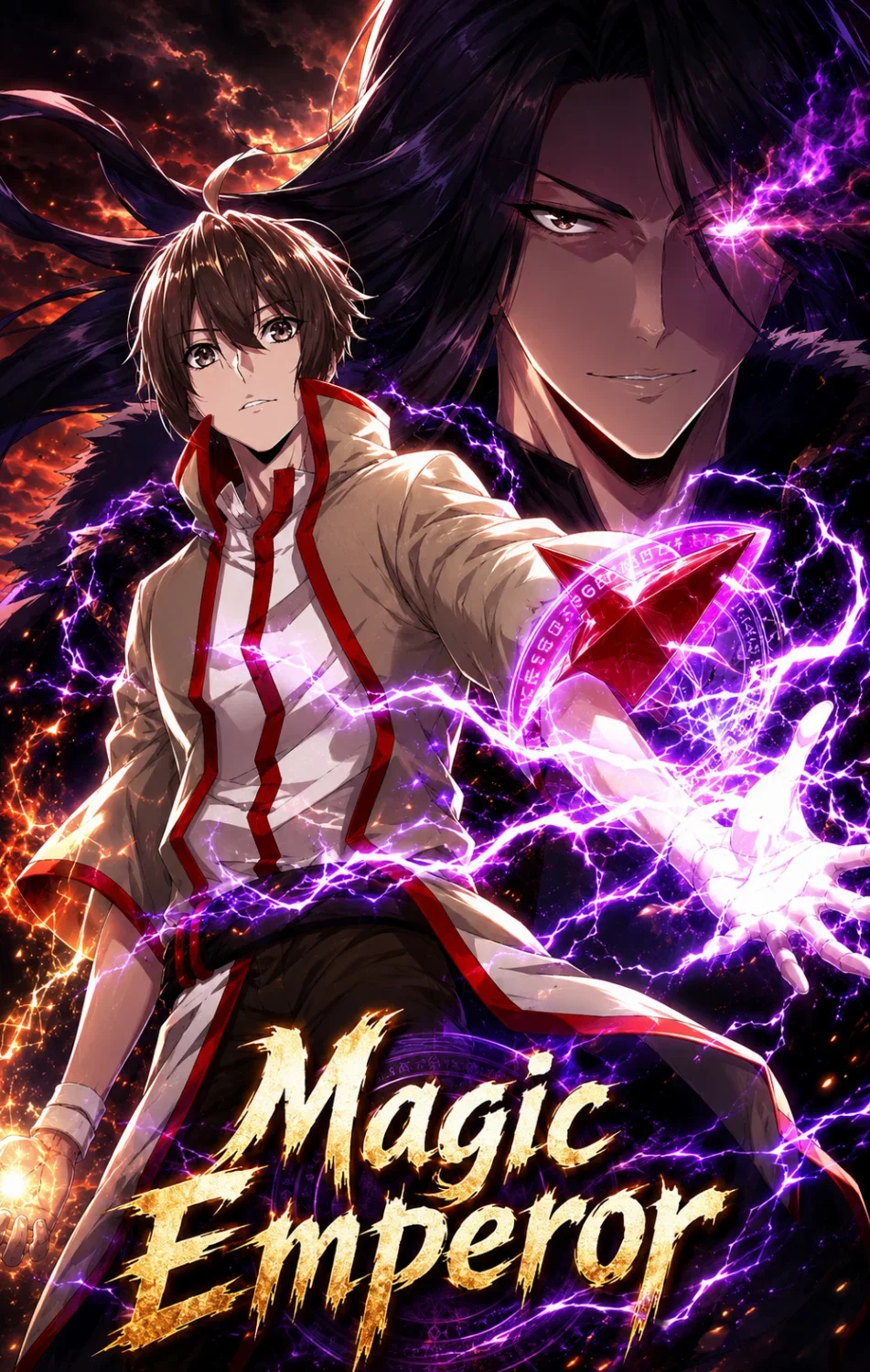 Magic Emperor Manga Cover