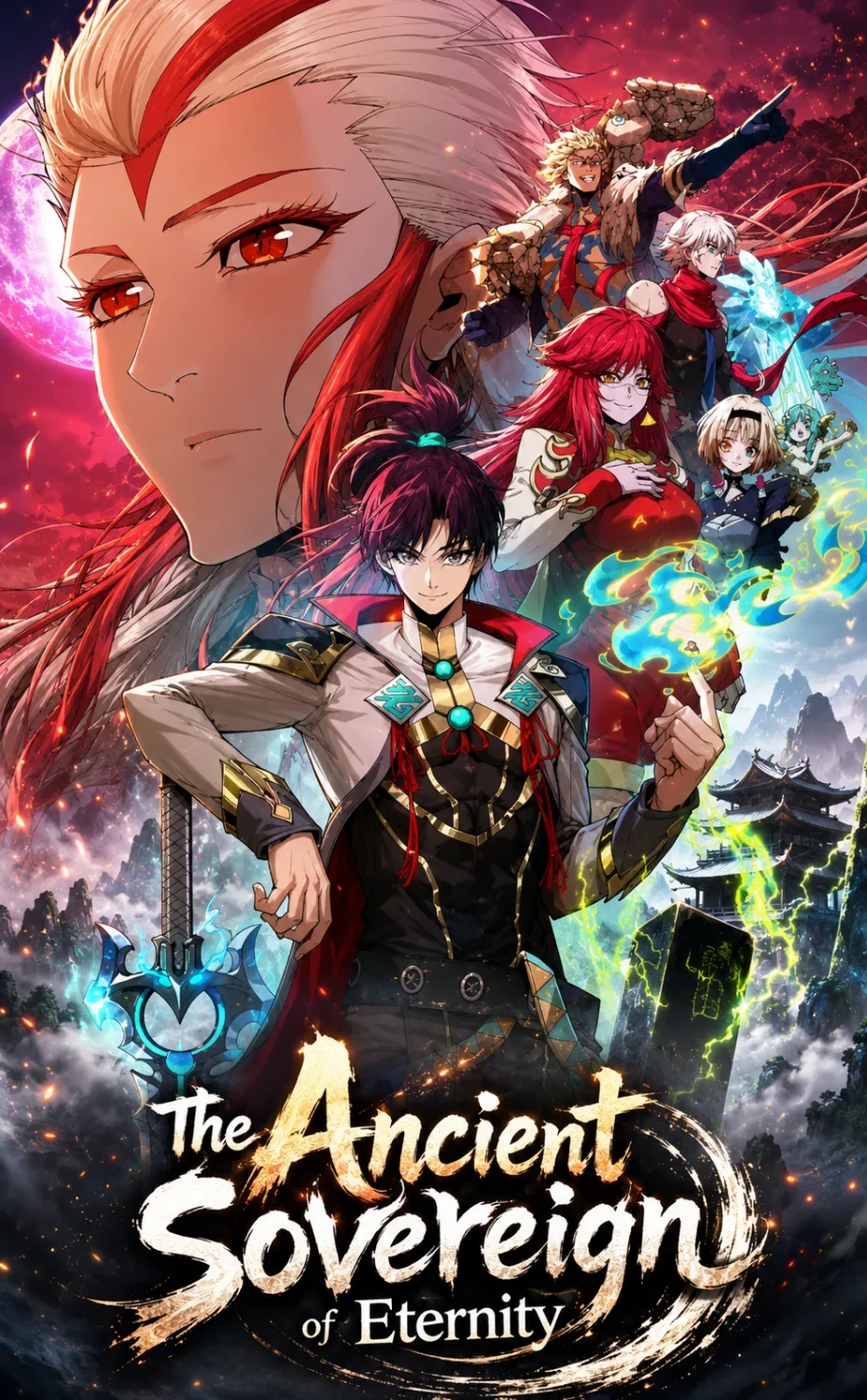 The Ancient Sovereign of Eternity Manga Cover