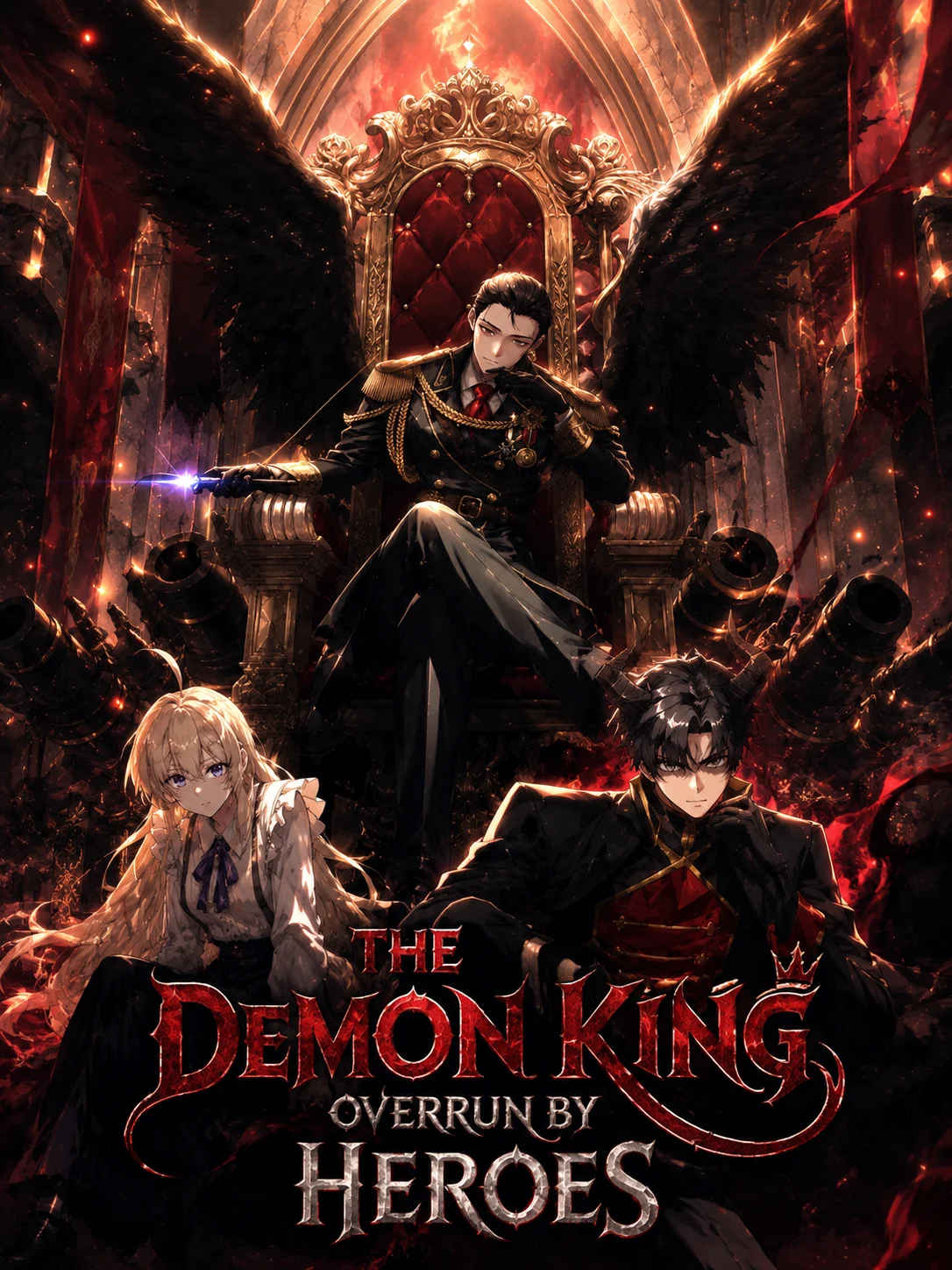 The Demon King Overrun by Heroes Manga Cover