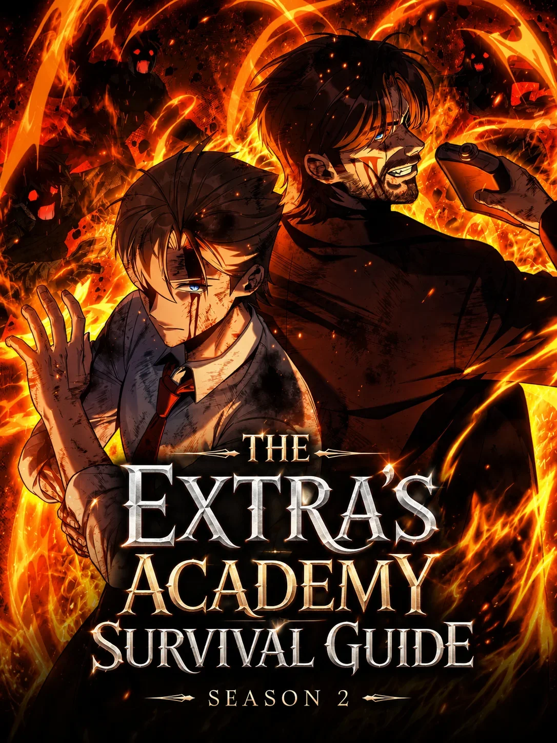 The Extra's Academy Survival Guide Manga Cover