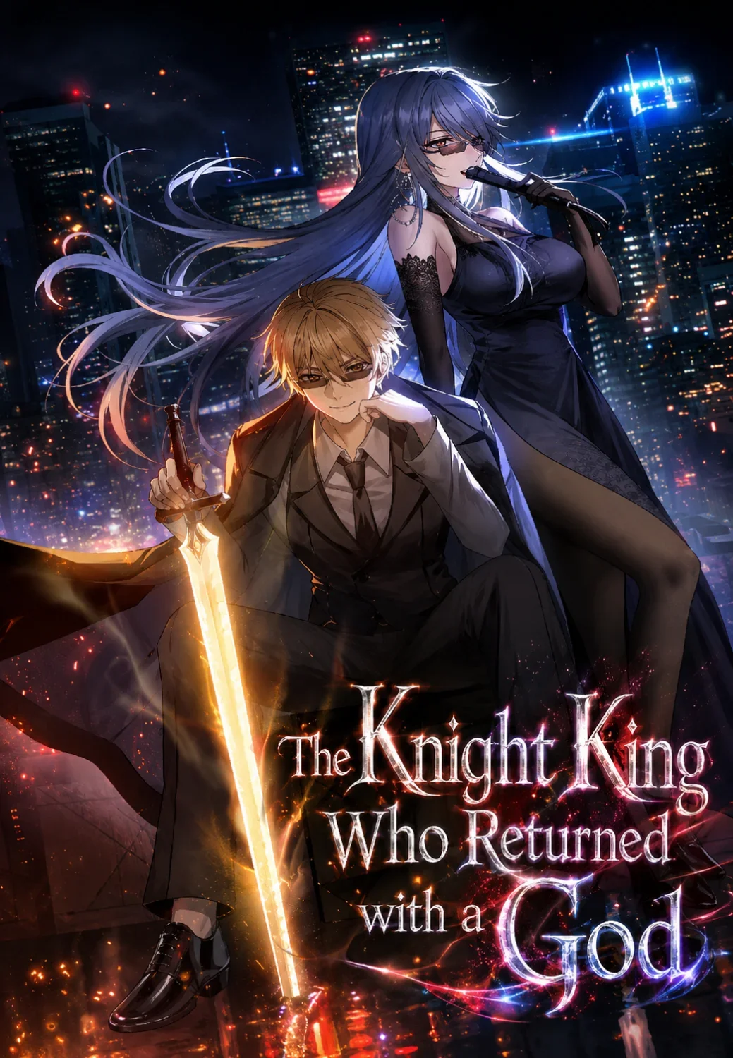The Knight King Who Returned with a God Manga Cover