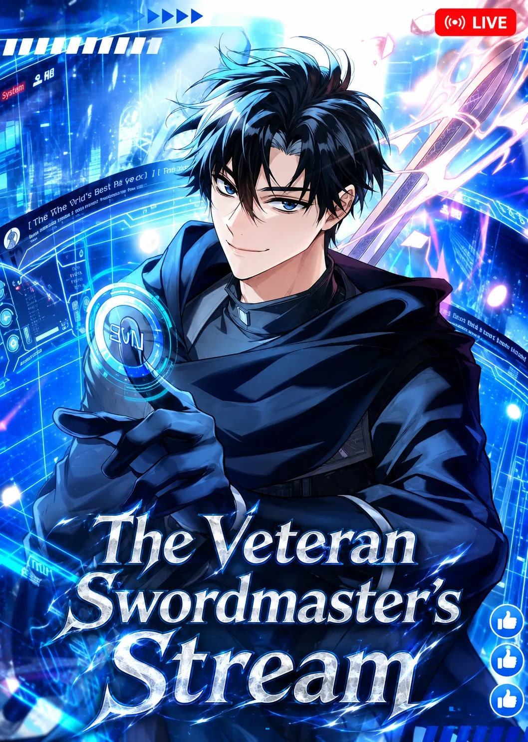 The Veteran Swordmaster's Stream Manga Cover