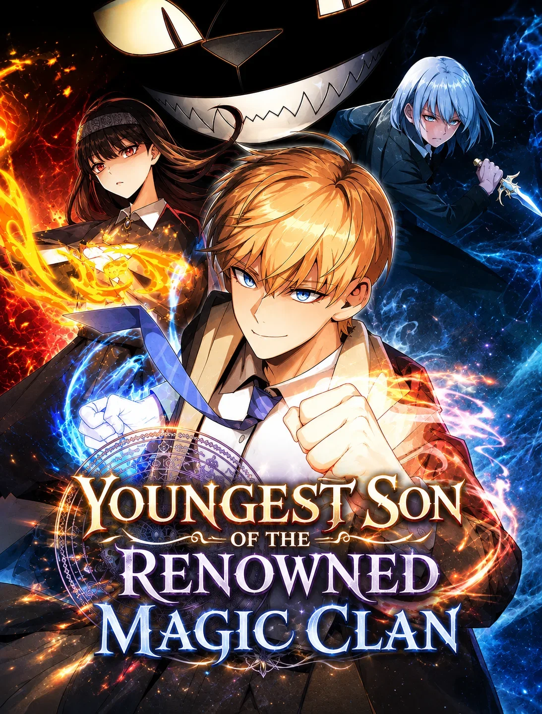 Youngest Son of the Renowned Magic Clan Manga Cover